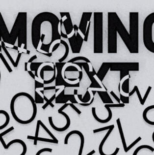100 days of Moving Text